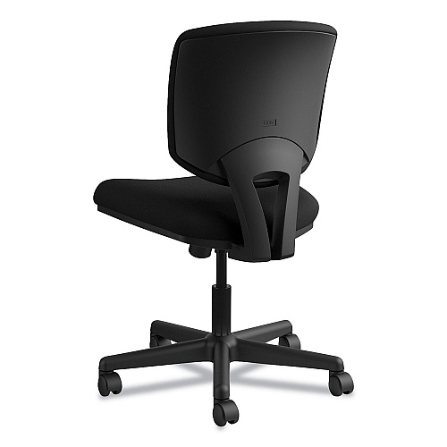 HON Volt Series Task Chair with Synchro-Tilt, Supports Up to 250 lb, 18" to 22.25" Seat Height, Black (5703GA10T)