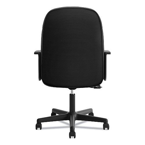 HON HVL601 Series Executive High-Back Chair, Supports Up to 250 lb, 17.44" to 20.94" Seat Height, Black (VL601VA10)