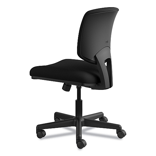 HON Volt Series Task Chair with Synchro-Tilt, Supports Up to 250 lb, 18" to 22.25" Seat Height, Black (5703GA10T)