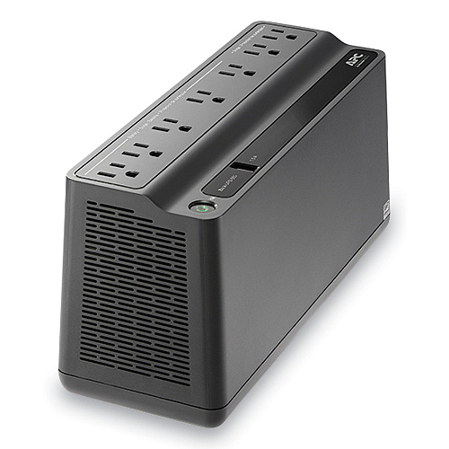 APC BN650M1 Back-UPS 650 VA Battery Backup System, 7 Outlets, 650 VA, 490 J (BVN650M1)