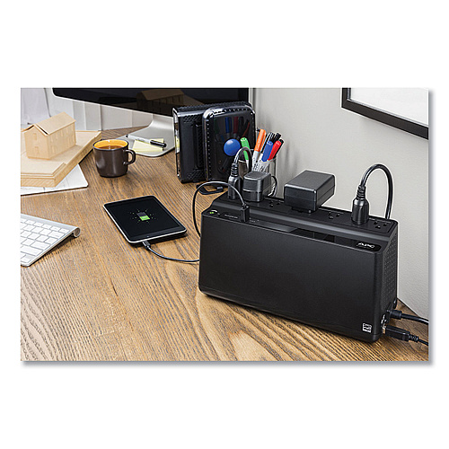 APC BN650M1 Back-UPS 650 VA Battery Backup System, 7 Outlets, 650 VA, 490 J (BVN650M1)