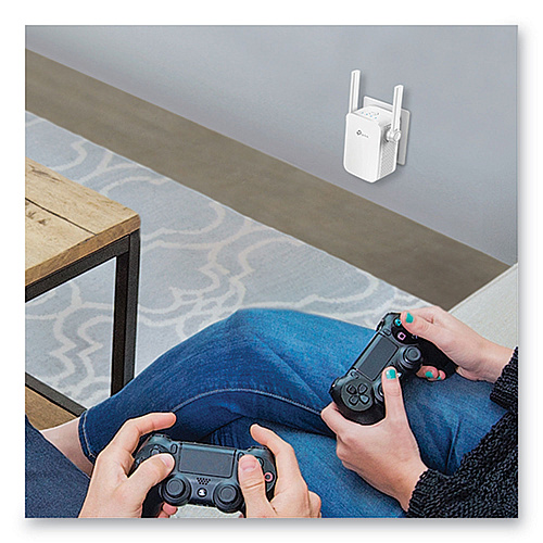 TP-Link RE205 AC750 Wi-Fi Range Extender, 1 Port, Dual-Band 2.4 GHz/5 GHz