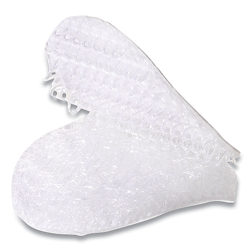 Velcro Sticky-Back Fasteners, Removable Adhesive, 0.75" dia, White, 200/Box (91824)