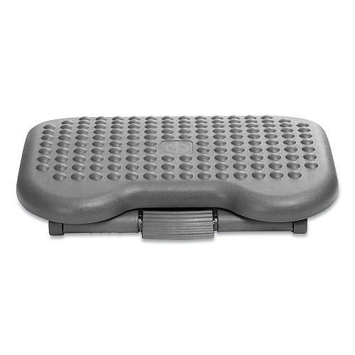 Mind Reader Comfy Footrest, 18w x 13.4d x 4.3h, Black (FTRESTBLK)