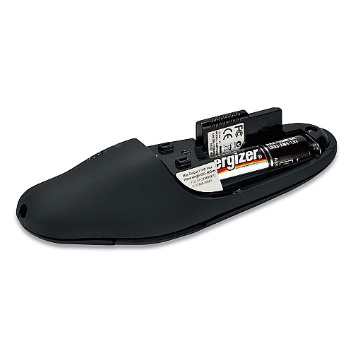 Targus Wireless USB Presenter with Laser Pointer, Class 2, 50 ft Range, Black (AMP16US)