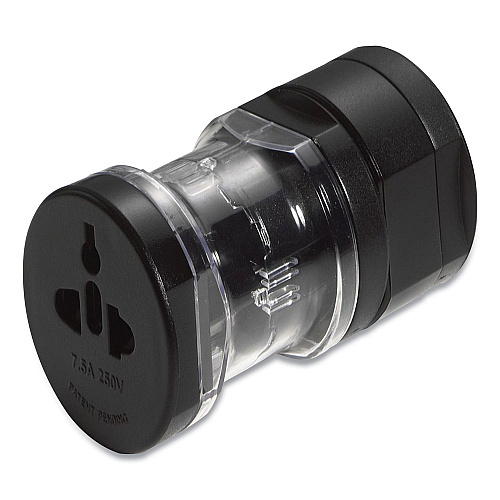 Targus World Traveler AC Power Adapter, 110 V to 250 V, Black (APK01US1)