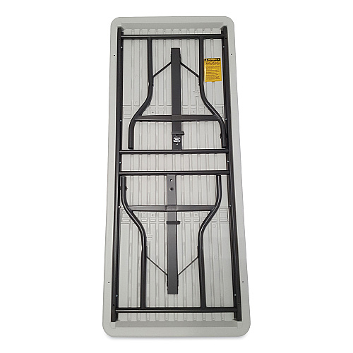 Iceberg IndestrucTable Industrial Folding Table, Rectangular, 72" x 30" x 29", Platinum (65223)