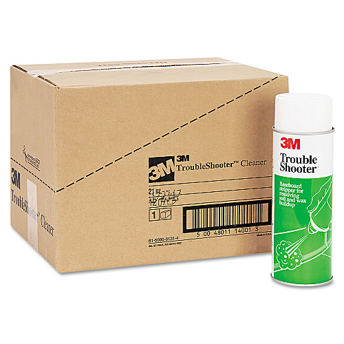 3M TroubleShooter Baseboard Stripper, 21 oz Aerosol Spray, 12/Carton (14001)