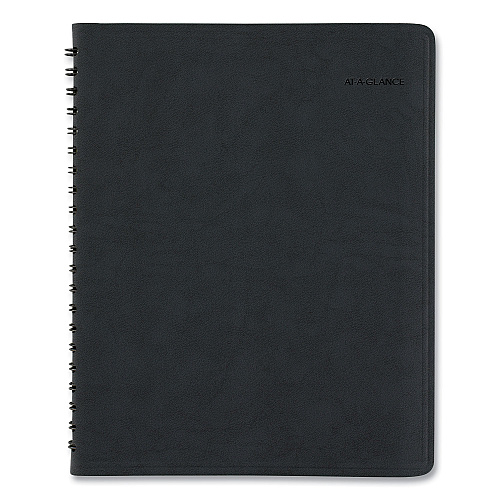AT-A-GLANCE The Action Planner Weekly Appointment Book, 11 x 8, Black Cover, 12-Month (Jan to Dec): 2026 (70EP0105)