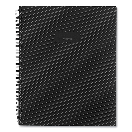 AT-A-GLANCE Elevation Academic Weekly/Monthly Planner, 11 x 8.5, Black Cover, 12-Month (July to June): 2024 to 2025 (75959P05)