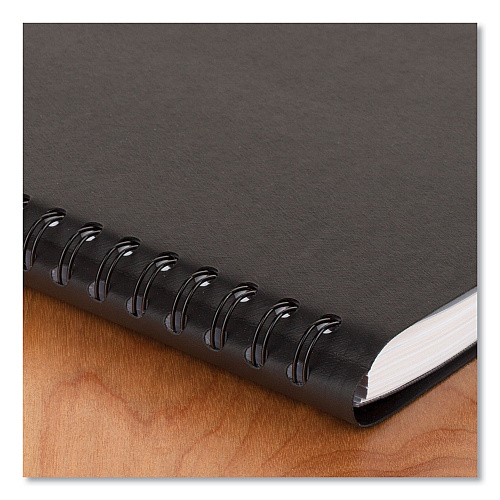 AT-A-GLANCE 24-Hour Daily Appointment Book, 11 x 8.5, Black Cover, 12-Month (Jan to Dec): 2026 (7021405)