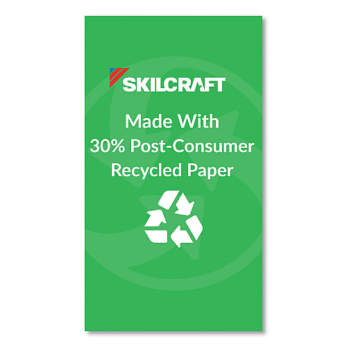 AbilityOne 7530012074356, SKILCRAFT Self-Stick Note Pad, 2" x 3", Yellow, 100 Sheets/Pad, 12 Pads/Pack