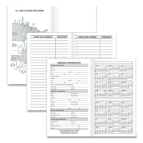 AT-A-GLANCE Pocket Size Monthly Planner Refill, 6 x 3.5, White Sheets, 12-Month (Jan to Dec): 2026 (7090610)