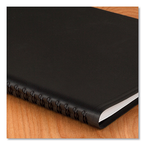AT-A-GLANCE QuickNotes Weekly Block Format Appointment Book, 10 x 8, Black Cover, 12-Month (Jan to Dec): 2026 (760105)