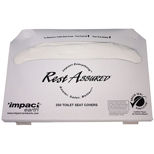 Cover Toilet Seat 1 2 Fold 25ra, Case Of 2500 (25121973)