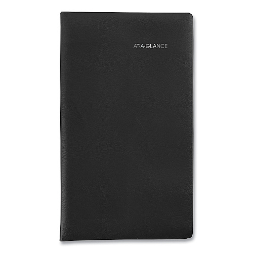 AT-A-GLANCE DayMinder Weekly Pocket Planner, 6 x 3.5, Black Cover, 12-Month (Jan to Dec): 2026 (SK4800)