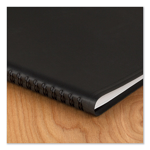 AT-A-GLANCE DayMinder Open-Schedule Weekly Appointment Book, 8.75 x 7, Black Cover, 12-Month (Jan to Dec): 2026 (G53500)
