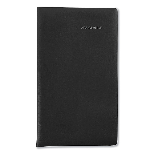 AT-A-GLANCE DayMinder Pocket-Sized Monthly Planner, Unruled Blocks, 6 x 3.5, Black Cover, 14-Month: Dec 2025 to Jan 2027 (SK5300)