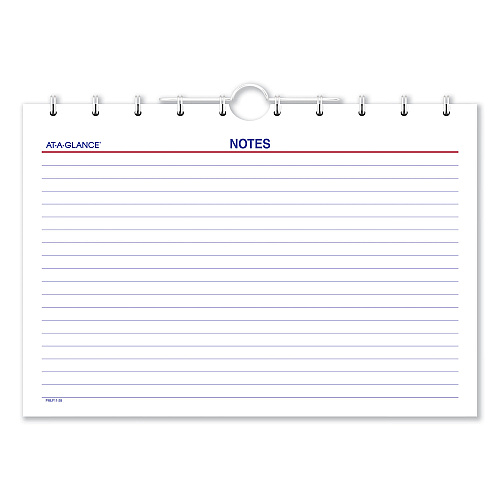AT-A-GLANCE Move-A-Page Three-Month Wall Calendar, 12 x 27, White/Red/Blue Sheets, 15-Month: Dec 2025 to Feb 2027 (PMLF1128)