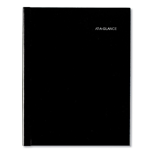 DayMinder 2024 Daily Calendar Planner, Wire Bound, 8x5, Black Cover, Bundle Of 10 - View #10