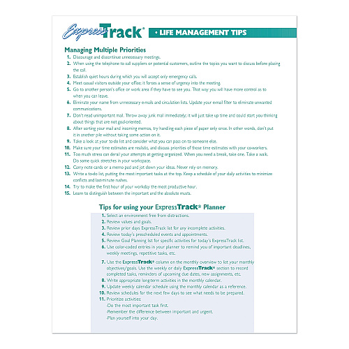 House of Doolittle Express Track Recycled Weekly Appointment Book/Monthly Planner, 11 x 8.5, Black Cover, 13-Month: Jan 2026 to Jan 2027 (29602)