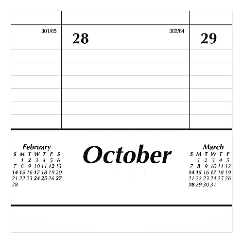AT-A-GLANCE Academic Year Ruled Desk Pad, 21.75 x 17, White Sheets, Black Binding, Black Corners, 16-Month: Sept 2025 to Dec 2026 (SK241600)