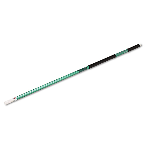 3M Easy Scrub Flat Mop Tool, 16" Microfiber Head, 54" Green Aluminum Handle (55593)