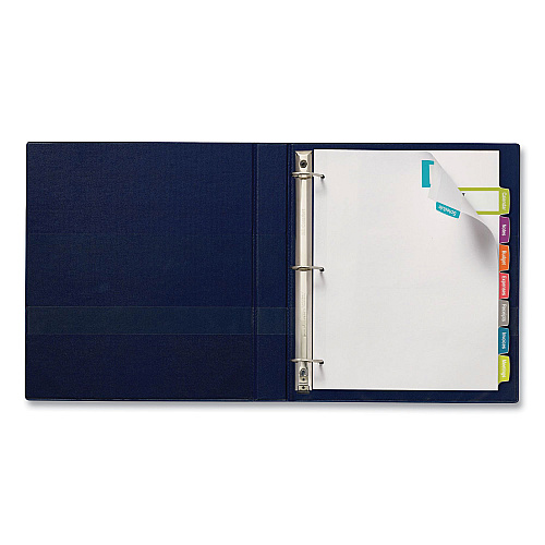 Avery Big Tab Printable Large White Label Tab Dividers, 8-Tab, 11 x 8.5, White, 4 Sets (14439)