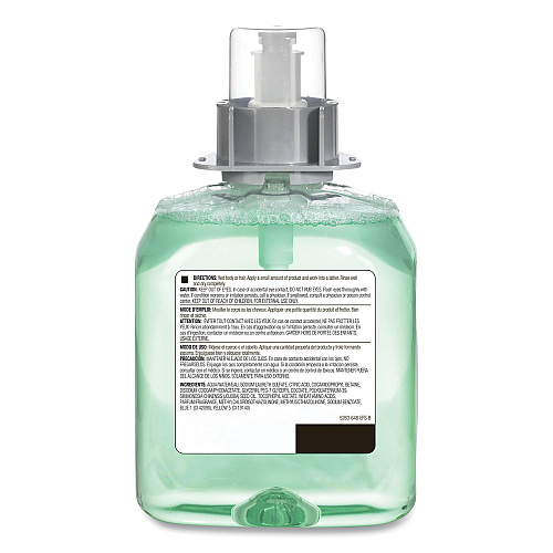 GOJO Luxury Foam Hair and Body Wash, Cucumber Melon Scent, 1,250 mL (516304EA)
