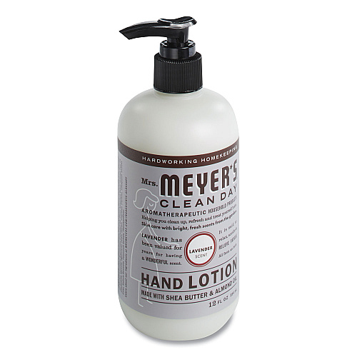 Mrs. Meyer's Clean Day Hand Lotion, 12 oz Pump Bottle, Lavender (686640)