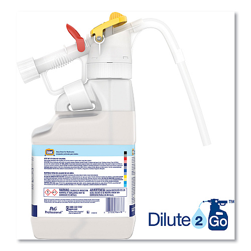 Procter & Gamble Dilute 2 Go, Comet Deep Clean for Restrooms, Fresh Scent, , 4.5 L Jug, 1/Carton (86678)