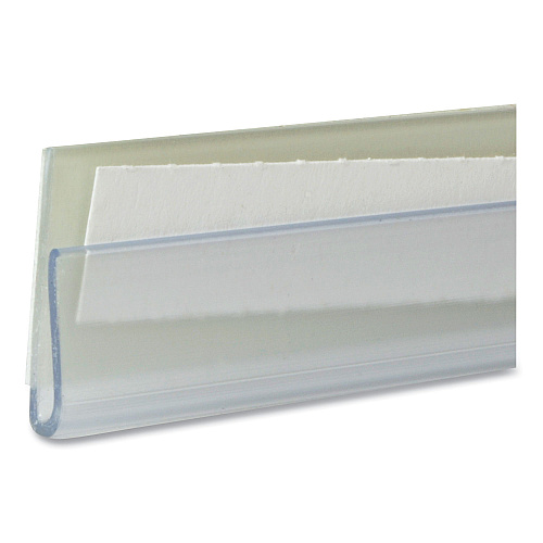 C-Line Shelf Labeling Strips, Side Load, 4 x 0.78, Clear, 10/Pack (87447)