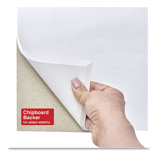 Universal Easel Pads/Flip Charts, Unruled, 27 x 34, White, 50 Sheets, 2/Carton (UNV35600)