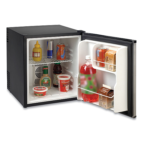 Avanti 1.7 Cu.Ft Superconductor Compact Refrigerator, Black/Stainless Steel (SAR1702N3S)