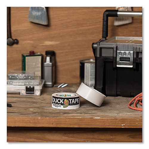 Duck MAX Duct Tape, 3" Core, 1.88" x 35 yds, White (240866)