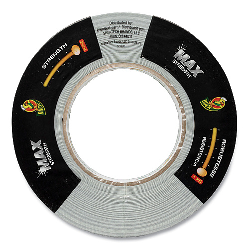 Duck MAX Duct Tape, 3" Core, 1.88" x 45 yds, Silver (240201)