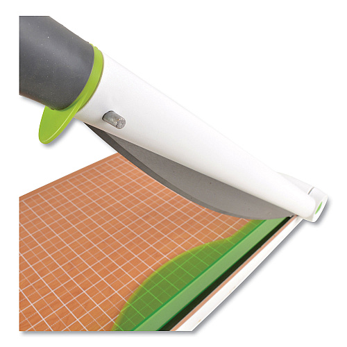 Westcott CarboTitanium Guillotine Paper Trimmer, 30 Sheets, 15" Cut Length, Metal/Wood Composite Base, 15 x 25 (16874)