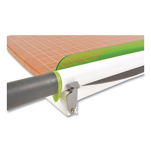 Westcott CarboTitanium Guillotine Paper Trimmer, 30 Sheets, 15" Cut Length, Metal/Wood Composite Base, 15 x 25 (16874)