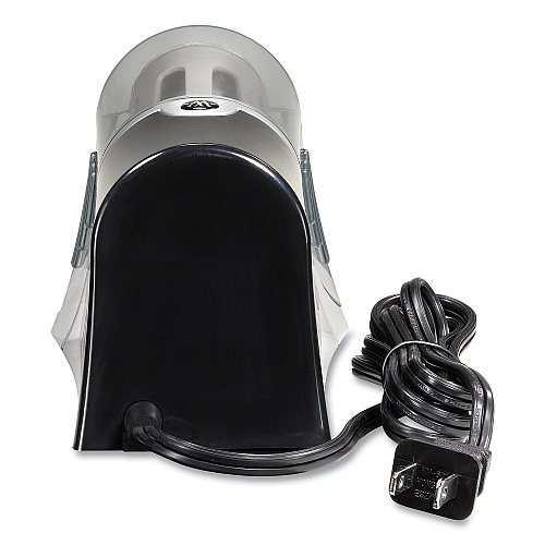 Westcott iPoint Evolution Axis Pencil Sharpener, AC-Powered, 4.25 x 7 x 4.75, Black/Silver (15510)