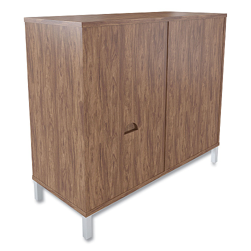 Union & Scale Essentials Laminate Bookcase, Five-Shelf, 36w x 15d x 31.6h, Espresso (24398954)