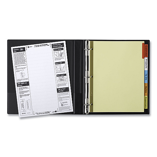 Avery Big Tab Insertable Dividers, 5-Tab, Buff, 1 Set (11109)