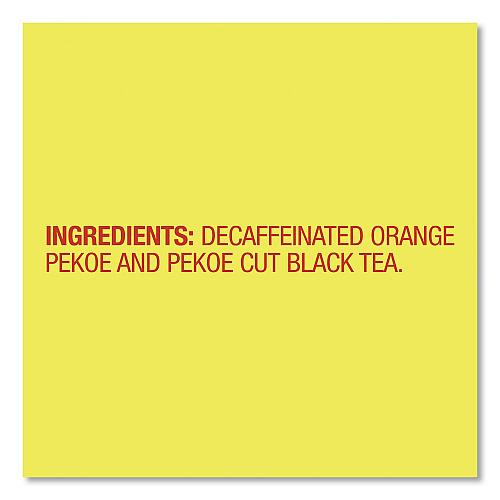 Lipton Tea Bags, Decaffeinated, 72/Box (290)