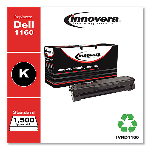 Innovera Remanufactured Black Toner, Replacement for 331-7335, 1,500 Page-Yield (IVRD1160)