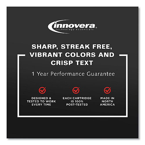 Innovera Remanufactured Yellow High-Yield Ink, Replacement for 951XL (CN048AN), 1,500 Page-Yield (IVR951XLY)