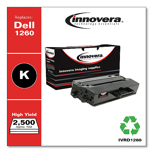 Innovera Remanufactured Black Toner, Replacement for 331-7328, 2,500 Page-Yield (IVRD1260)
