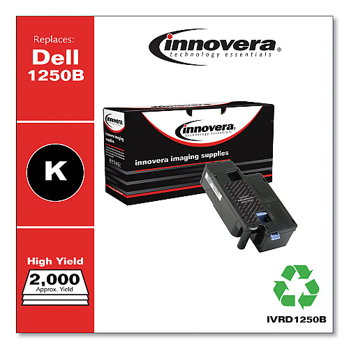 Innovera Remanufactured Black High-Yield Toner, Replacement for 331-0778, 2,000 Page-Yield (IVRD1250B)