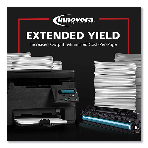 Innovera Remanufactured Black High-Yield Toner, Replacement for 11X (Q6511X), 12,000 Page-Yield (IVR83011X)