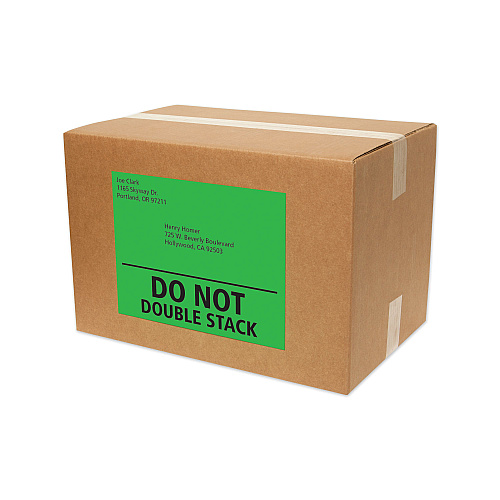 Avery High-Visibility Permanent Laser ID Labels, 8.5 x 11, Asst. Neon, 15/Pack (5975)