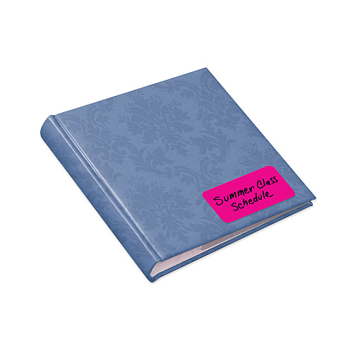 Avery High-Vis Removable Laser/Inkjet ID Labels, 2 x 4, Asst. Neon, 120/Pack (6481)