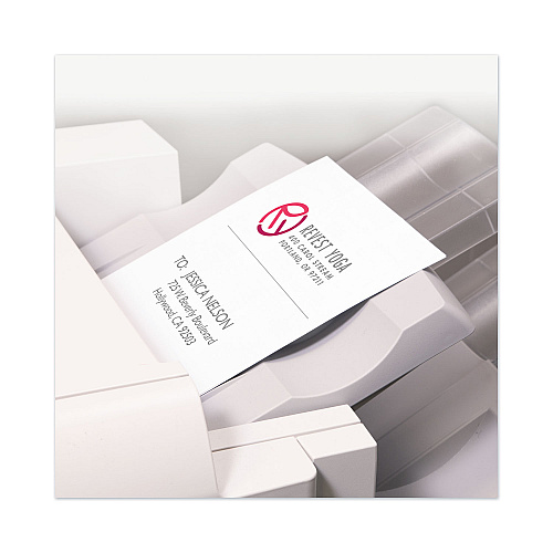 Avery Copier Mailing Labels, Copiers, 8.5 x 11, White, 100/Box (5353)